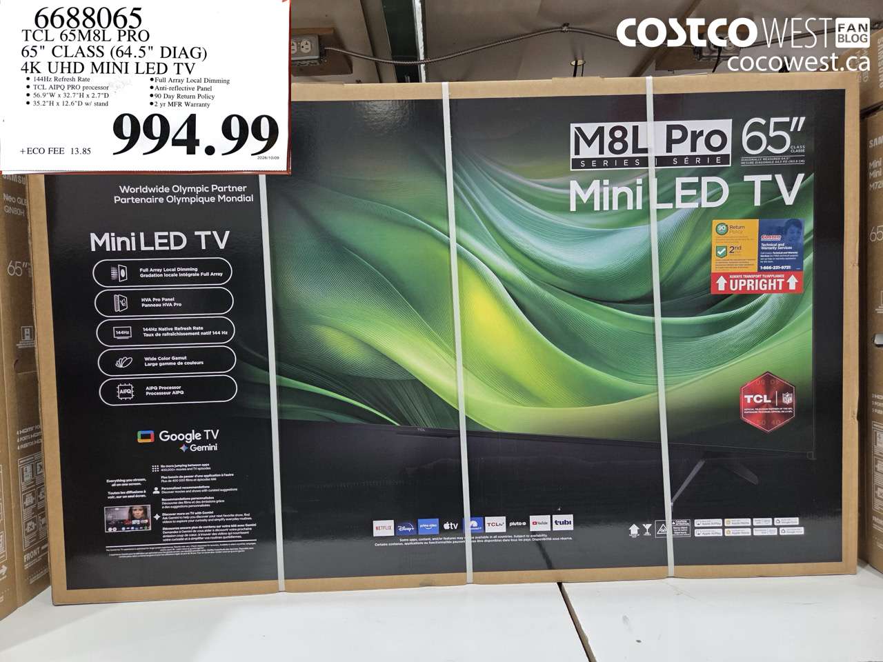 6688065 TCL 65M8L PRO 65
