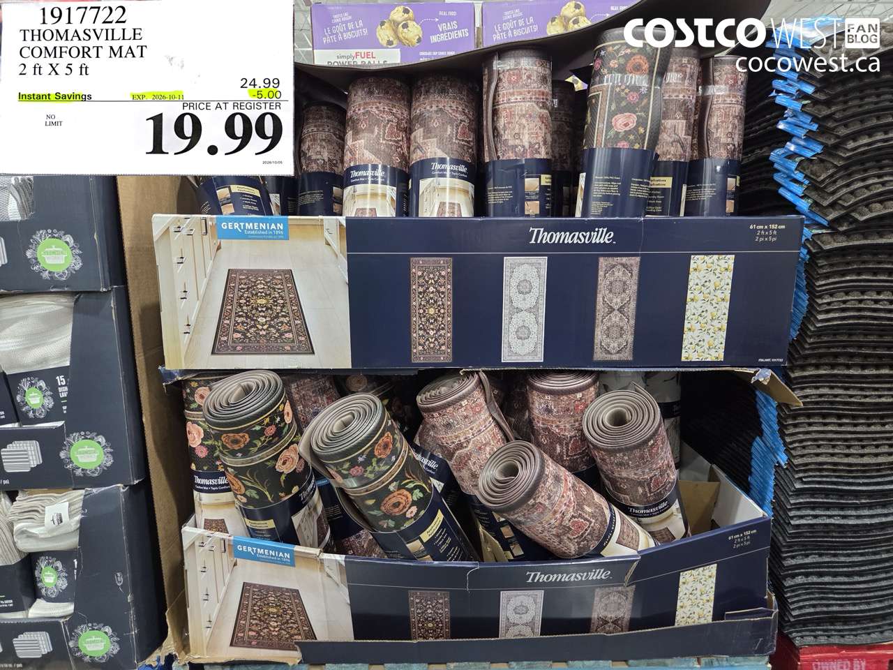 1917722 THOMASVILLE COMFORT MAT 2 FT X 5 FT ($5.00 INSTANT SAVINGS EXPIRES ON 2026-10-11) $19.99