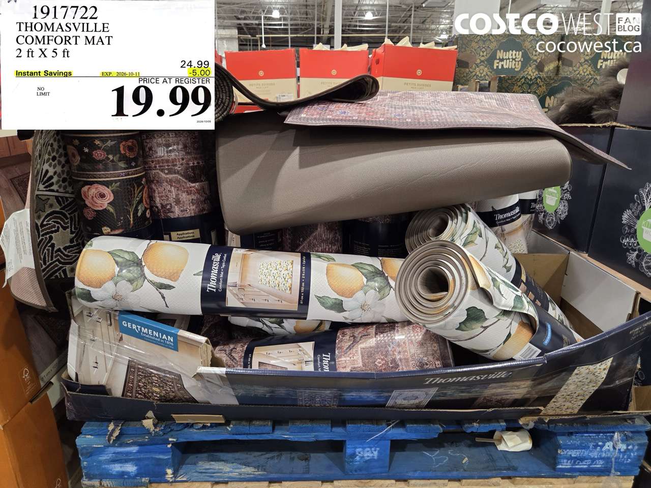 1917722 THOMASVILLE COMFORT MAT 2 FT X 5 FT ($5.00 INSTANT SAVINGS EXPIRES ON 2026-10-11) $19.99
