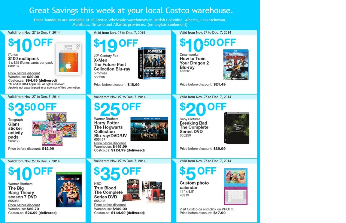 Costco: $25 iTunes eGift Card Only $21.49 + More