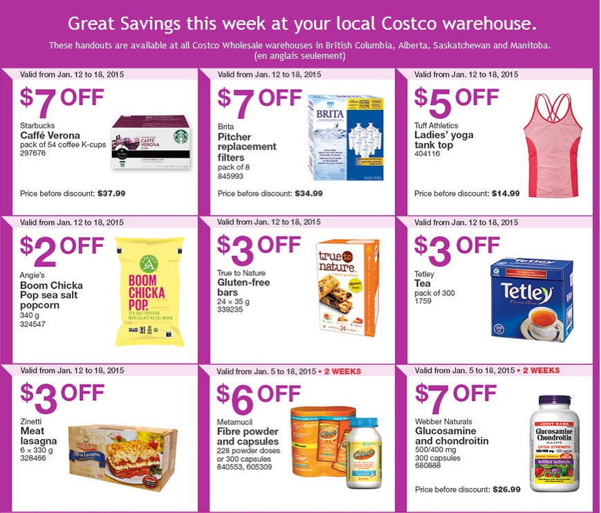 Secret Costco Sales Items for July 20 - 26, 2015 - Costco West Fan Blog