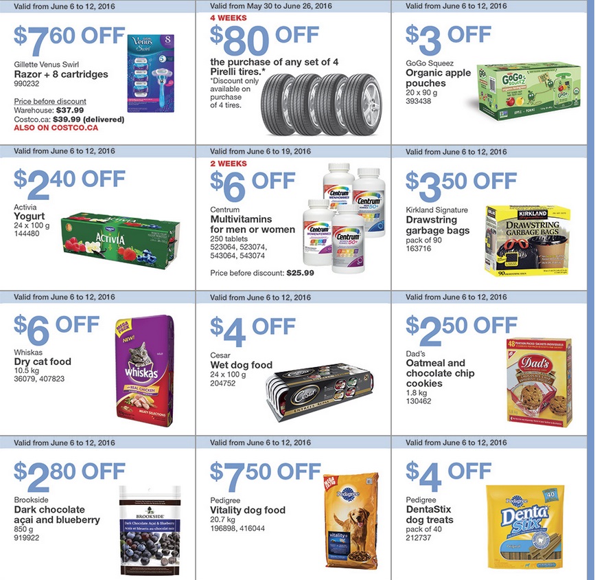 UPDATED! West Costco Sales Items for June 6-12, 2016 for BC, Alberta ...