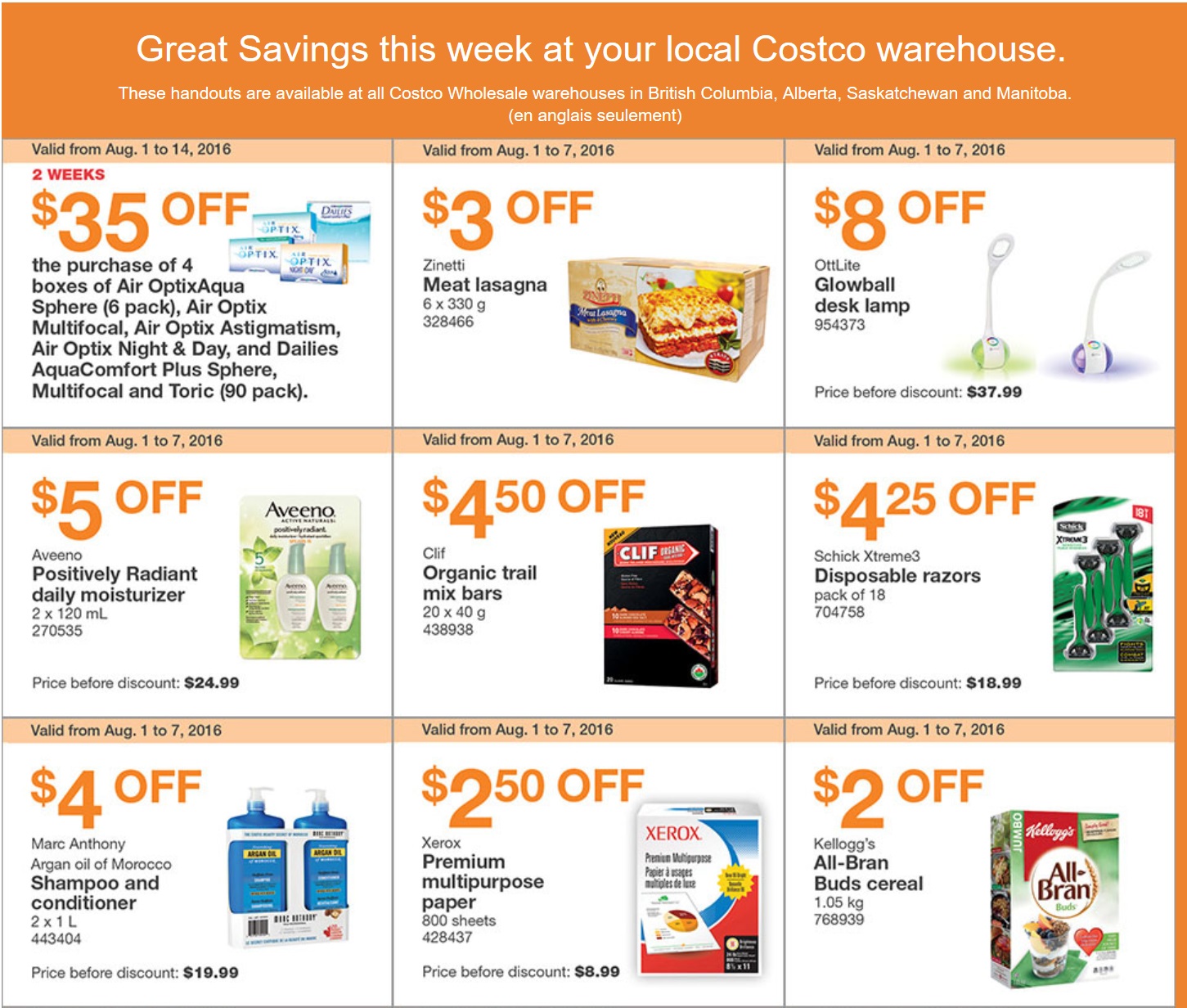 West Costco Sales Items for July 18 - 24, 2016 for BC, Alberta, Manitoba,  Saskatchewan - Costco West Fan Blog