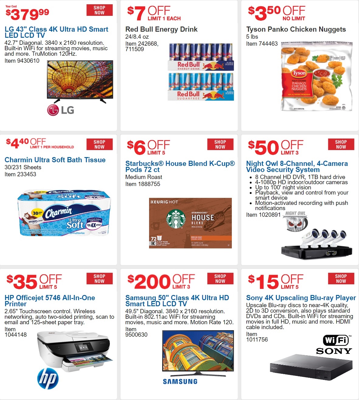 USA Costco Sales Items Aug 4-28, 2016 - Costco West Fan Blog