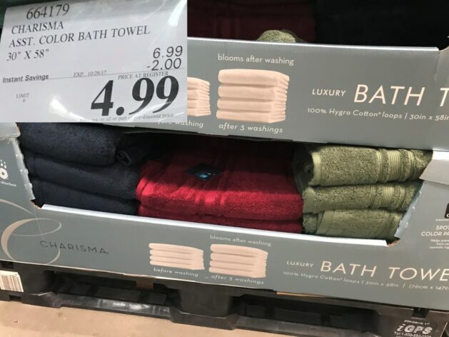 Costco Sale: Charisma Bath Towel $4.99