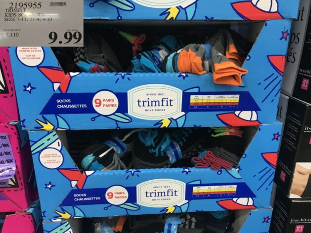 Trimfit kids socks are on sale at Costco! 🙌🏼 These 12-packs are