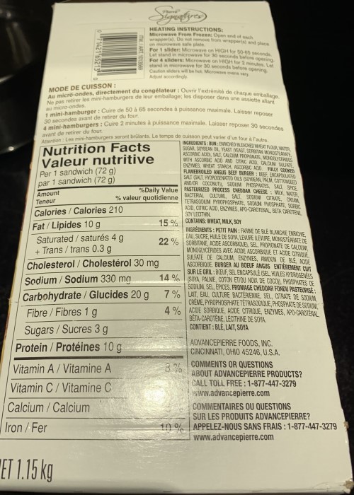 Costco Pierre Signatures Angus Beef Burger & Cheese Review Costco West Fan Blog