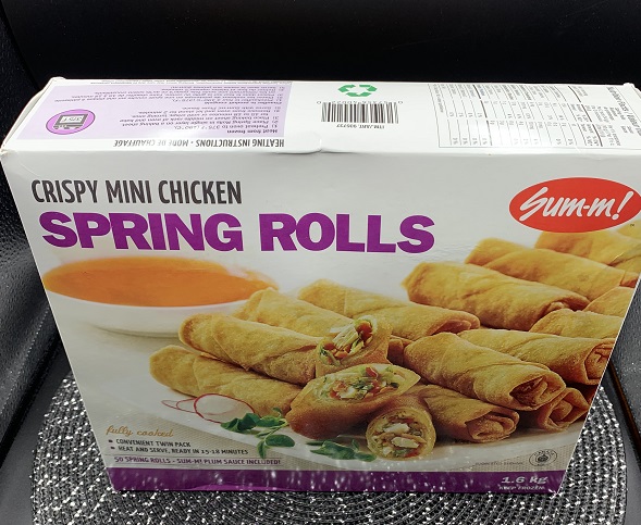 Costco Sum-m! Crispy Mini Chicken Spring Rolls Review - Costco West Fan ...