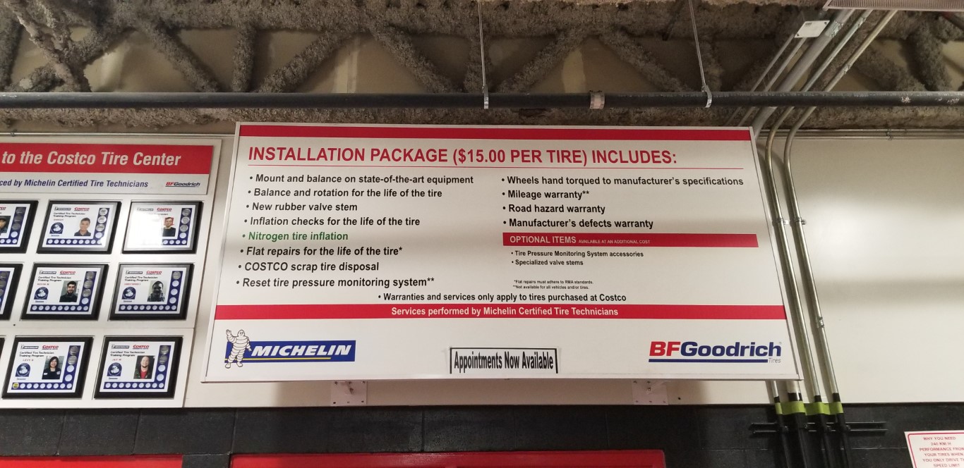 First Ever Costco Tire Centre Post - Costco West Fan Blog