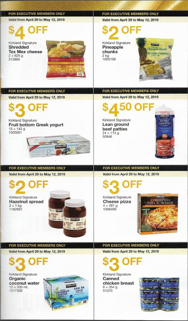 Costco Executive Coupons: April 29 to May 12, 2019 - Costco West Fan Blog