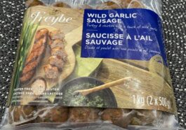 Costco Freybe WIld Garlic Turkey & Chicken Sausage