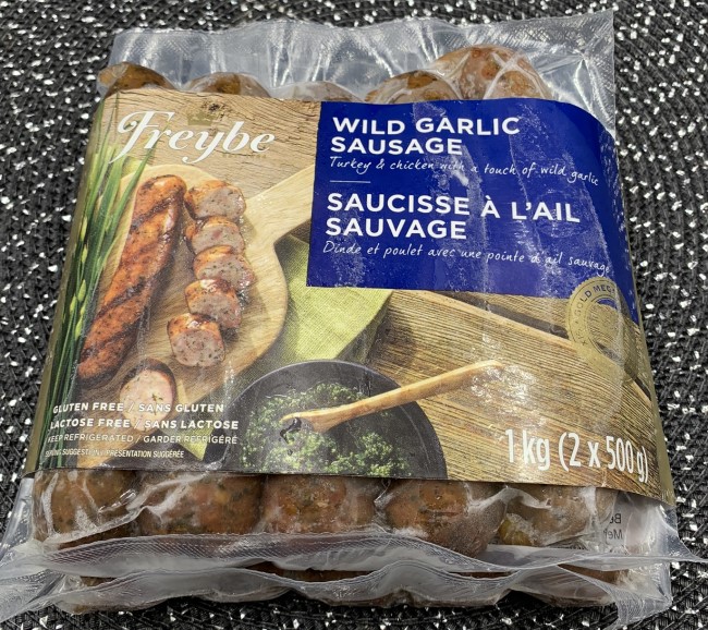 Costco Freybe Wild Garlic Sausage With Turkey & Chicken Review Costco