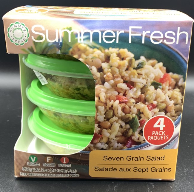 Costco Summer Fresh Seven Grain Salad Review Costco West Fan Blog