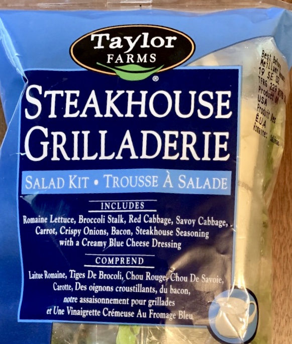 Costco Taylor Farms Steakhouse Salad Kit Review Costco West Fan Blog