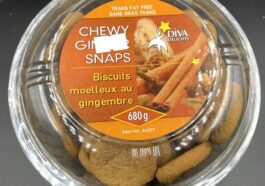 Costco Diva Delights Chewy Ginger Snaps