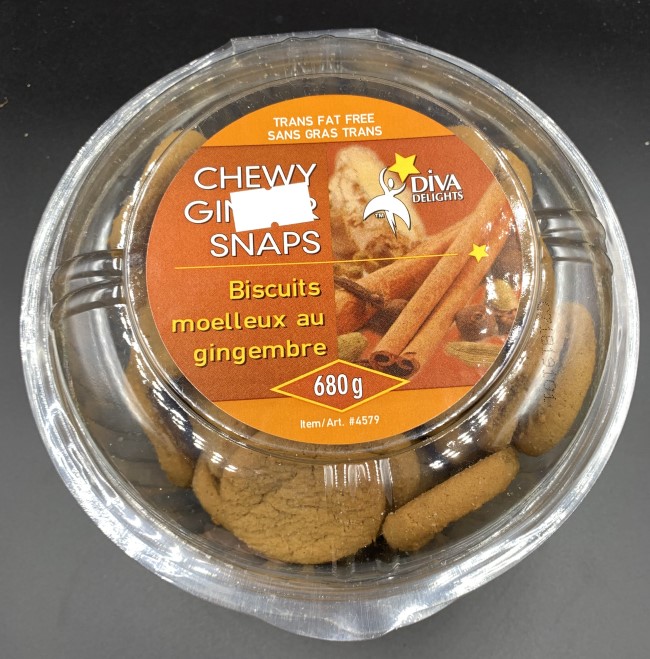 Costco Diva Delights Chewy Ginger Snaps Review Costco West Fan Blog