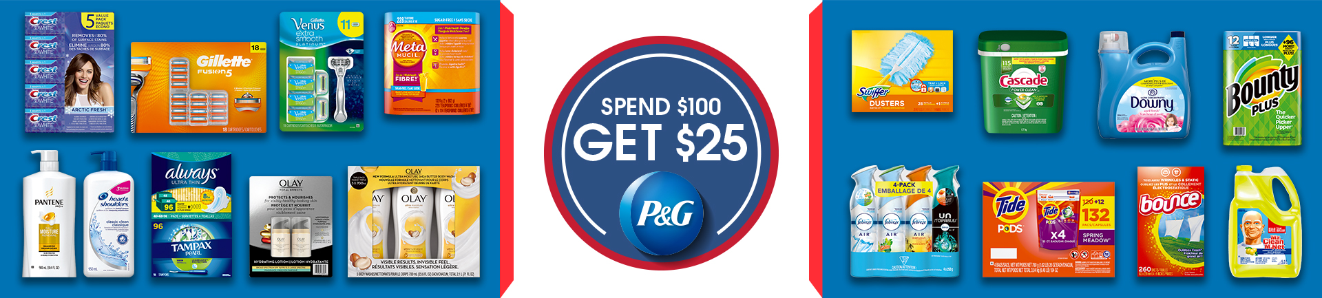 Proctor & Gamble - Spend $100 Get $25 Promotion - Oct 26 to Nov 22 - Costco  West Fan Blog