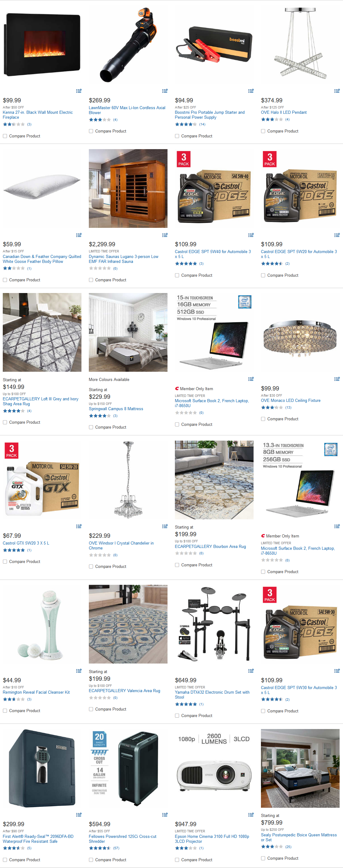 Cyber Monday Event Costco.ca (444 items) & Coupon Stacking Costco