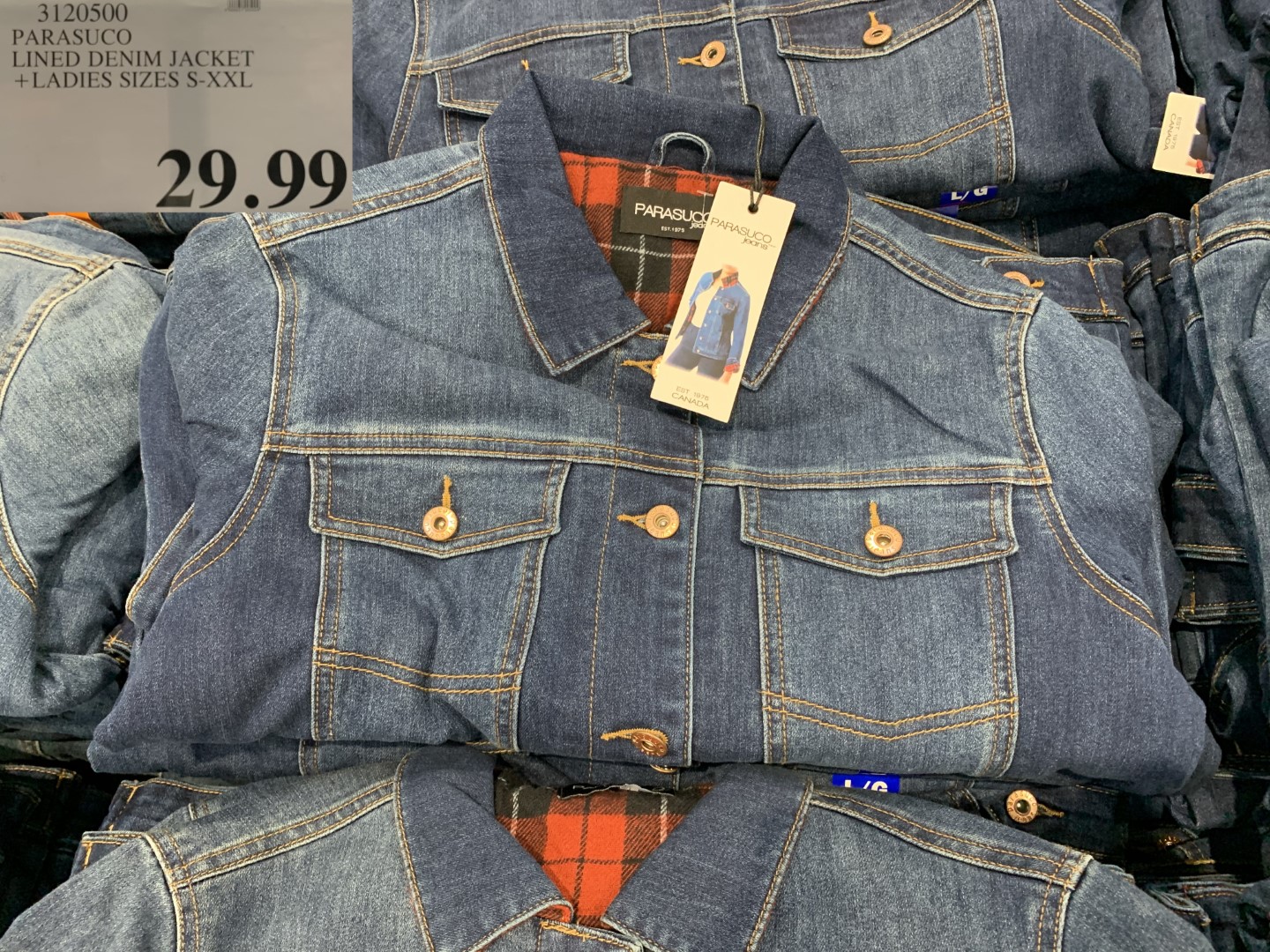 costco flannel lined jeans