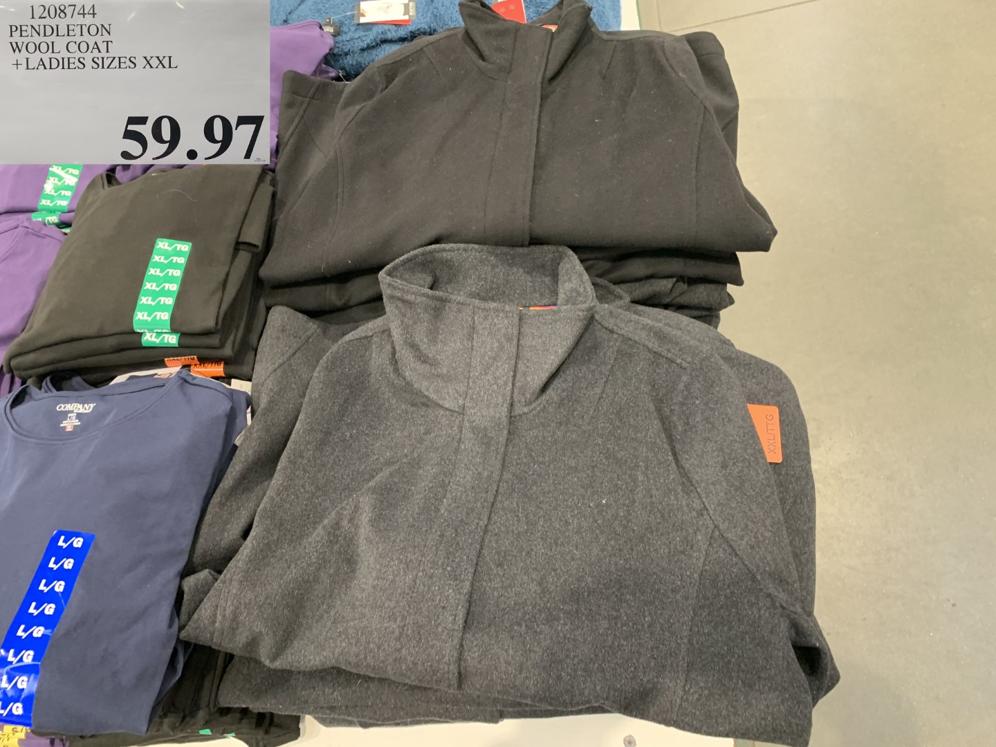 pendleton wool coat costco