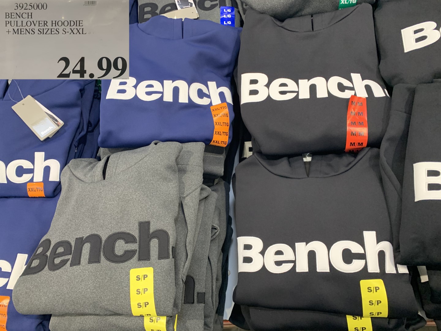 chandail bench costco