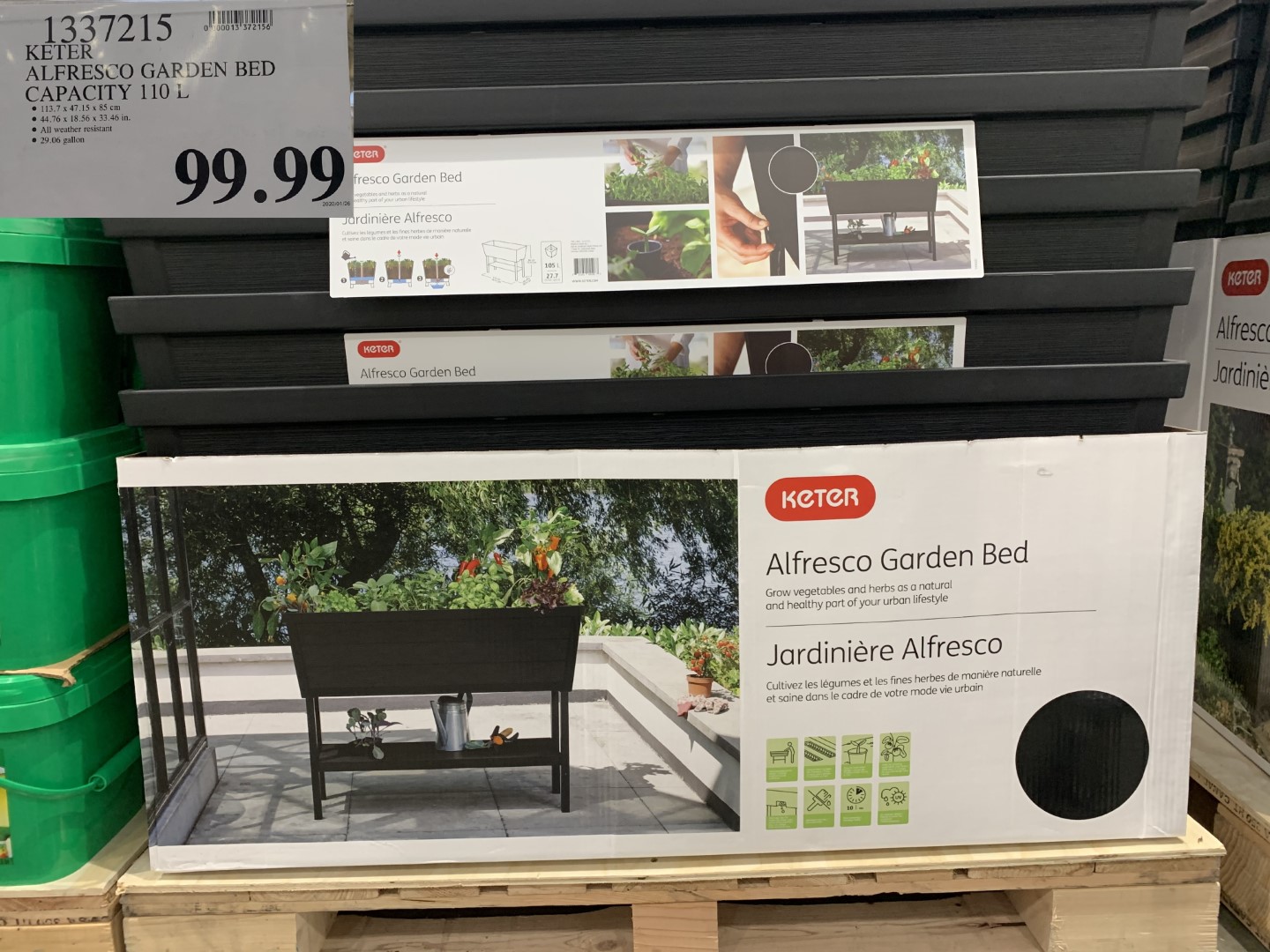 garden bed costco canada