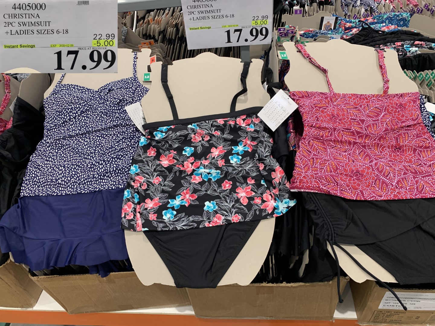 christina bathing suits costco