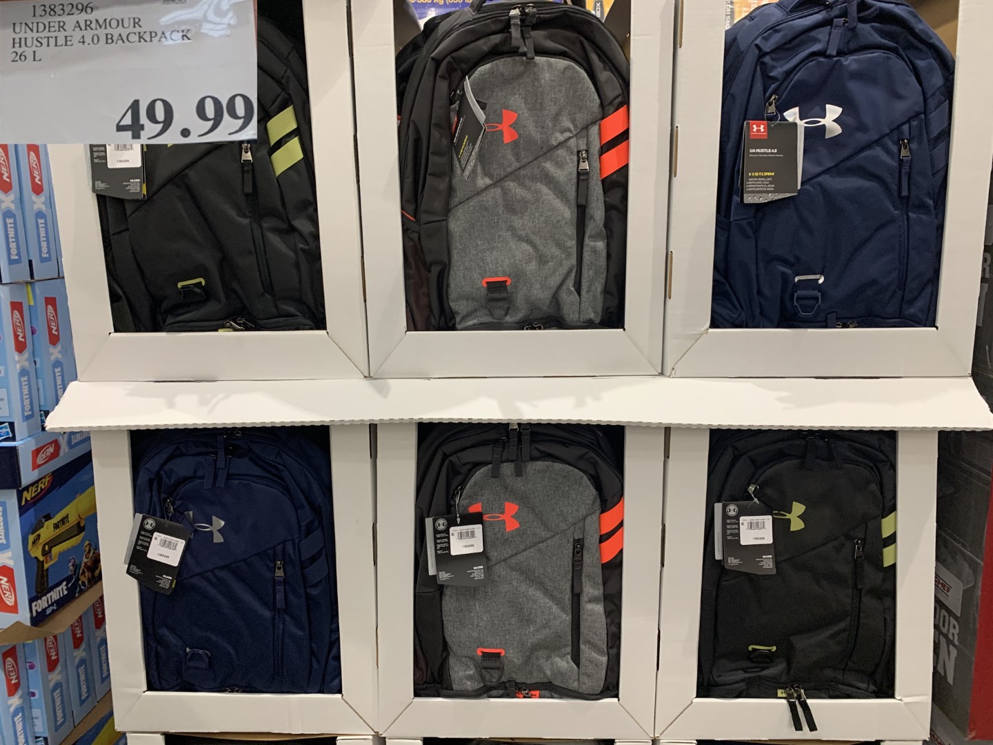 under armour backpack costco