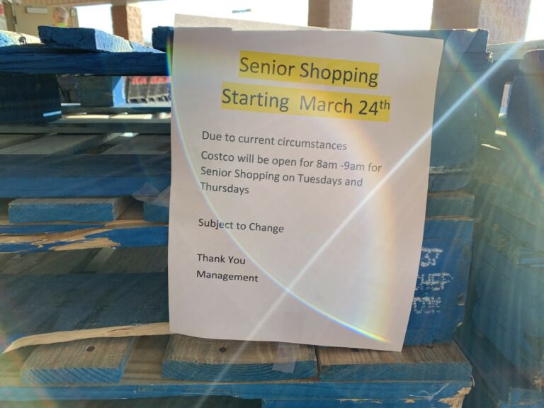 New Costco Shopping Updates Senior Hours, Instore Shopper Limits