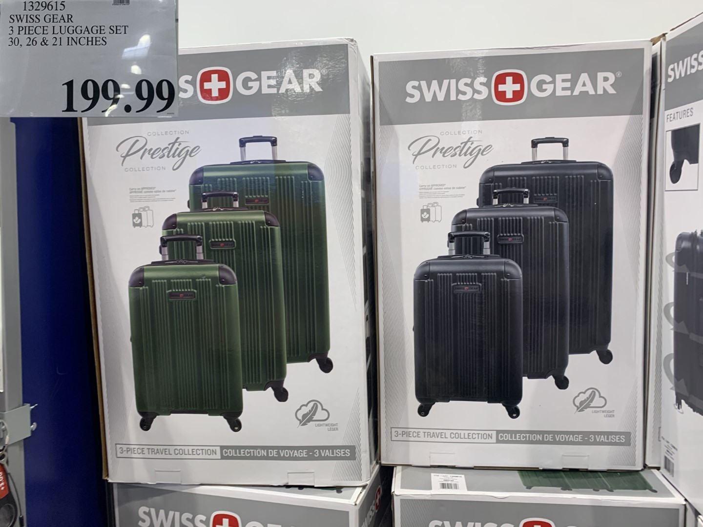 swiss gear luggage set costco