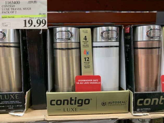 Costco] Contigo Luxe Travel Mugs - 2 Pack - $14.97 (YMMV warehouse deal  found at Scarborough location) - RedFlagDeals.com Forums