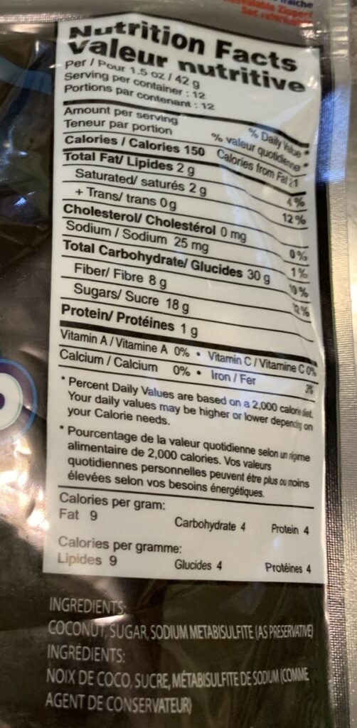 Philippine Brand Dried Young Coconut Review Costco West Fan Blog