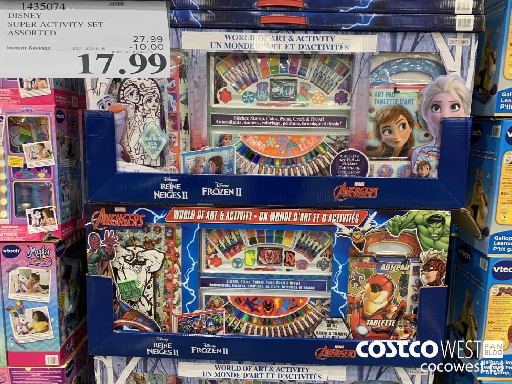 1435074 DISNEY SUPER ACTIVITY SET ASSORTED EXP 2020-10-08 17.99 