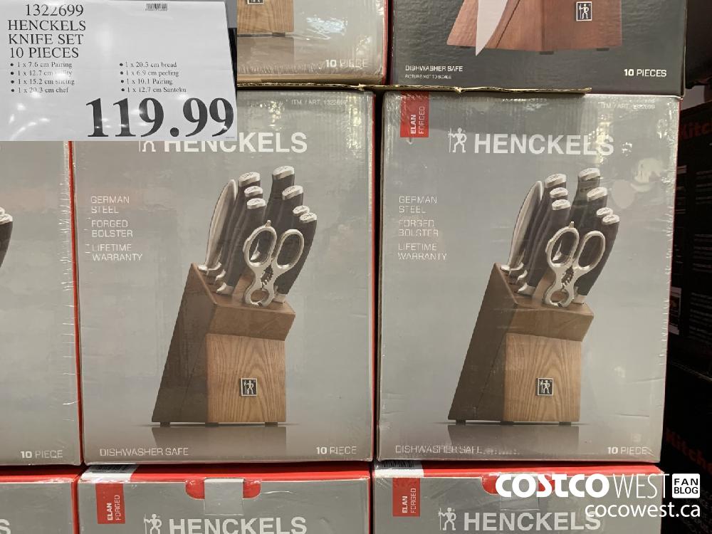 1322699 HENCKELS KNIFE SET 10 PIECES 119.9 