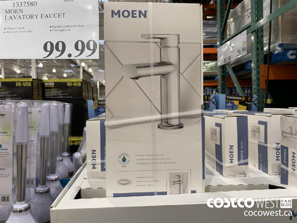 1337580 MOEN LAVATORY FAUCET 99.99