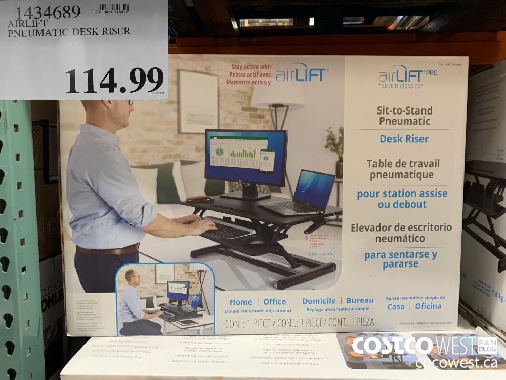 1434689 AIRLIFT PNEUMATIC DESK RISER 114.99 