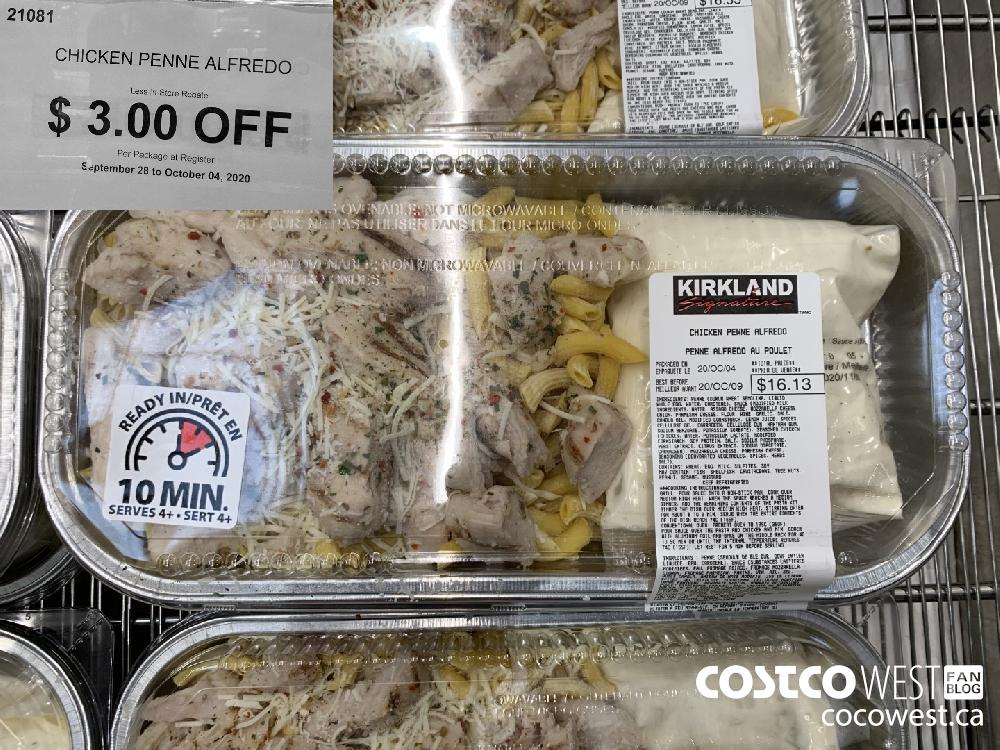 21081 Less In-Store Rebate $3.00 OFF Per Package at Register September 28 to October 04 2020 