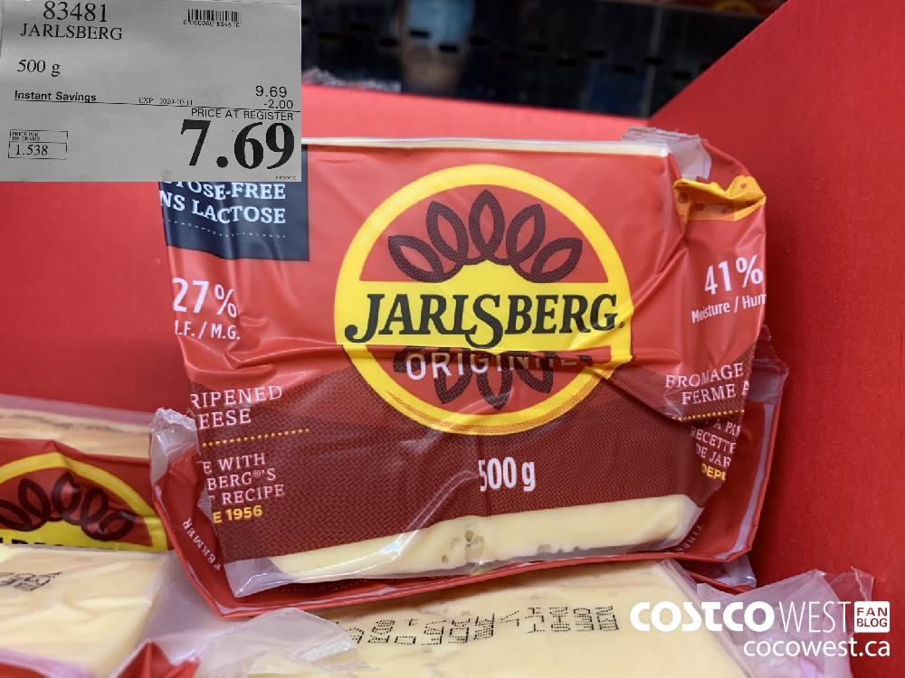 83481 JARLSBERG 500 g EXP 2020-10-11 7.69