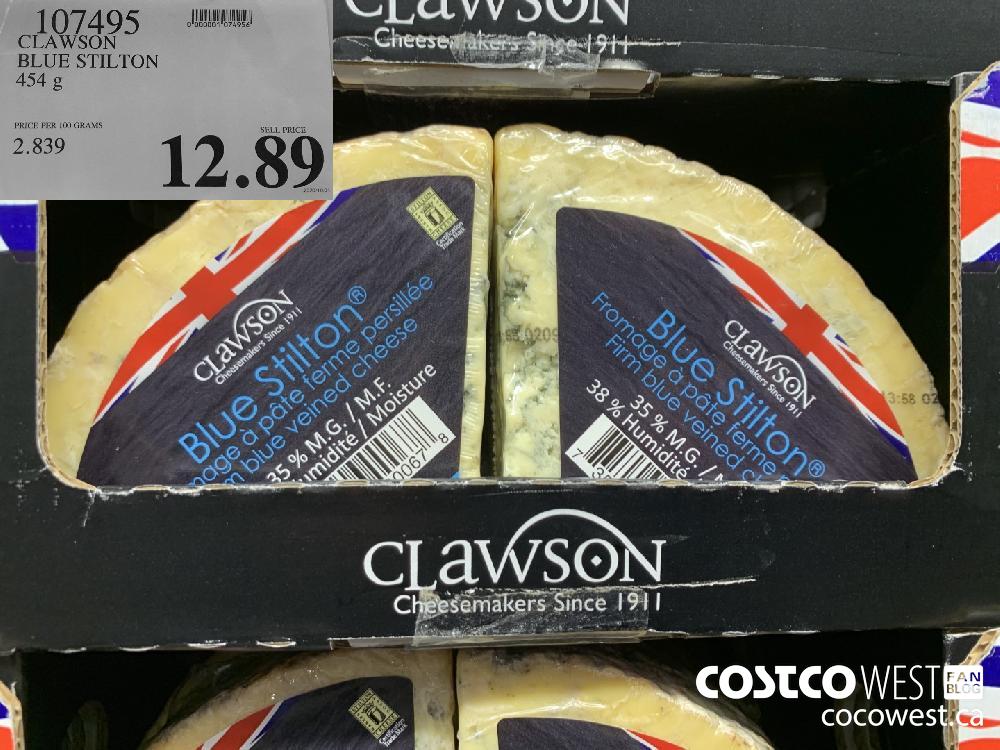 107495 CLAWSON BLUE STILTON 454 g 12.89