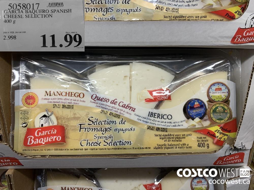 5058017 GARCIA BAQUERO SPANISH CHEESE SELECTION 400 g 11.99