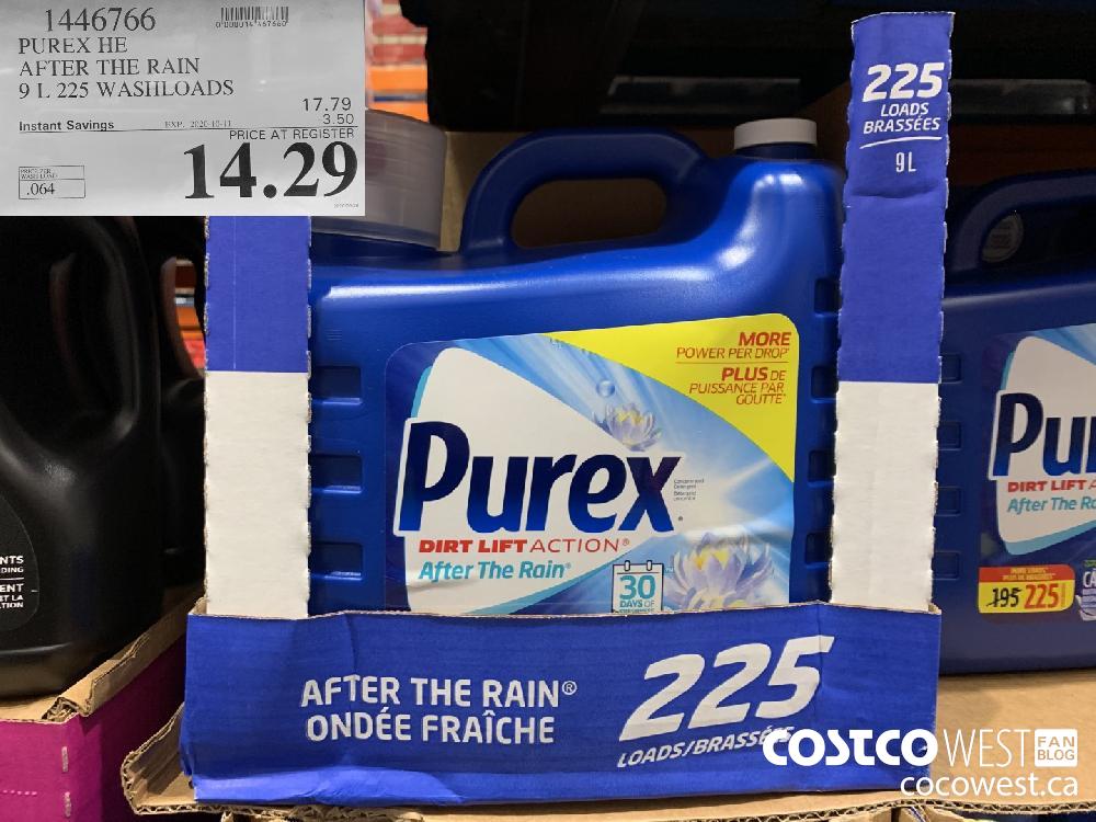 1446766 PUREX HE AFTER THE RAIN 9 L 225 WASHLOADS EXP. 2020-10-11 14.29 