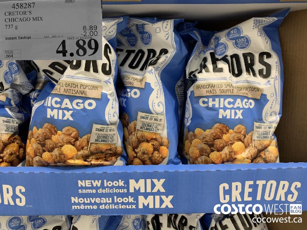 458287 CRETOR'S CHICAGO MIX 737g EXP. 2020-10-11 4.89