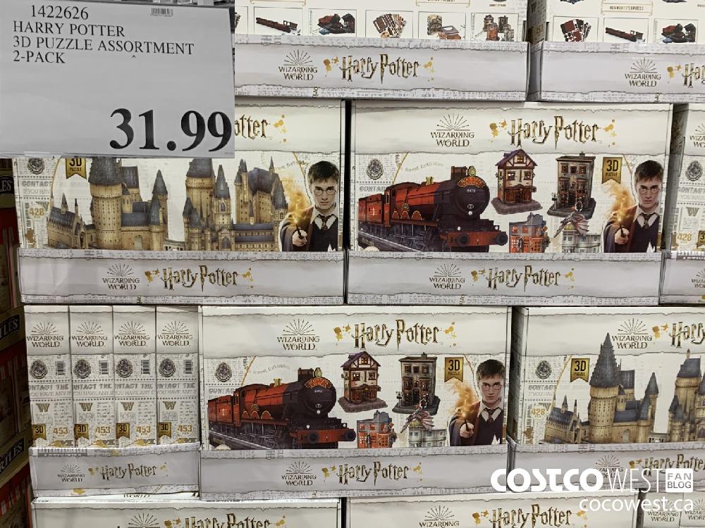 422626 HARRY POTTER 3D PUZZLE ASSORTMENT 2-PACK 31.99 
