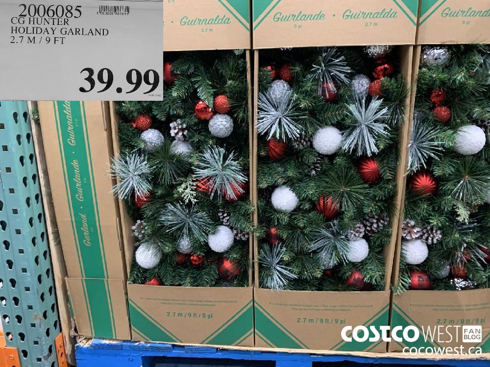 2006085 CG HUNTER HOLIDAY GARLAND 39.99 