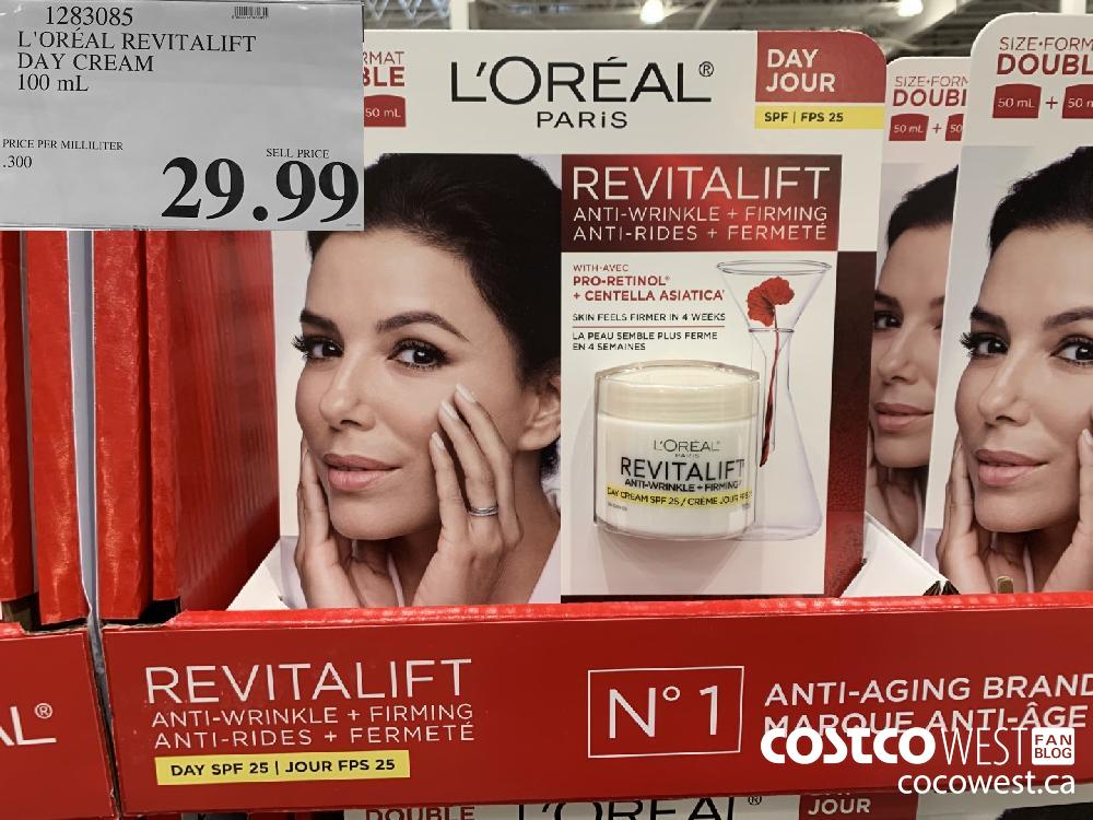 1283085 L'OREAL REVITALIFT DAY CREAM 100 mL 29.99 