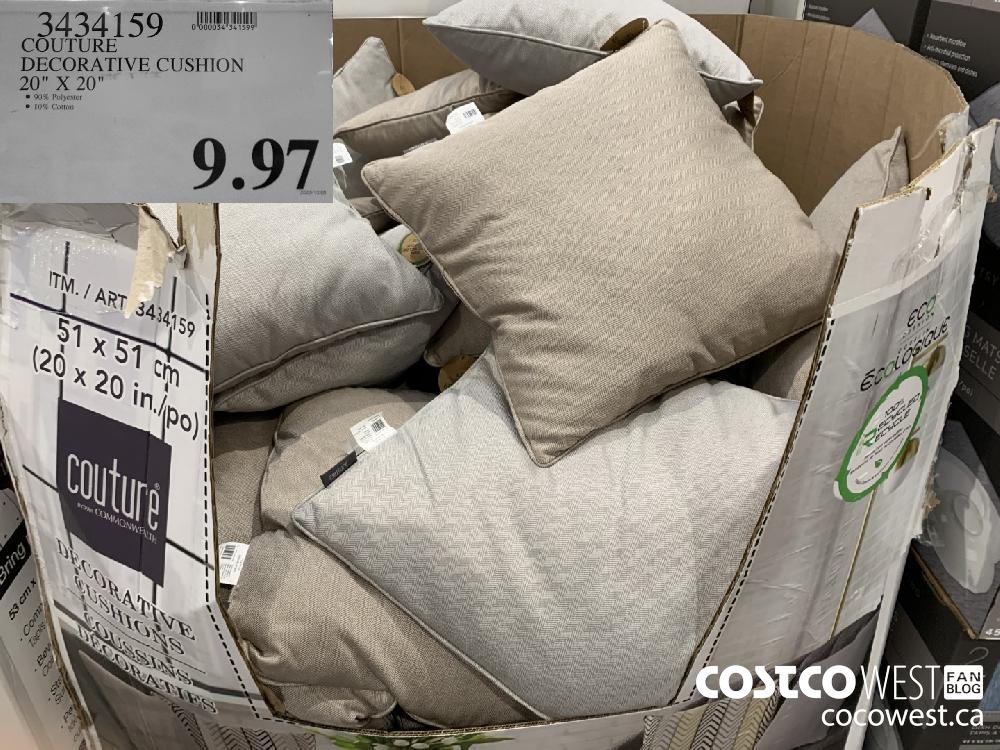 3434159 COUTURE DECORATIVE CUSHION 9.97 © 90% Polyester ® 10% Cotton 