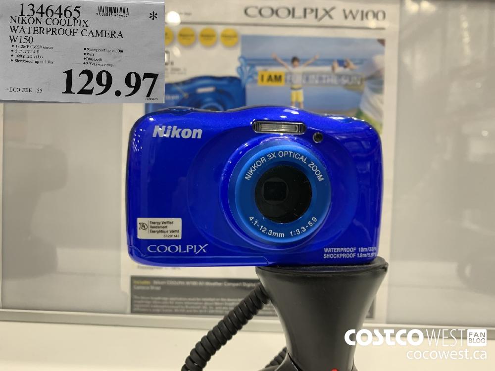 1346465 NIKON COOLPIX WATERPROOF CAMERA W150 129.97