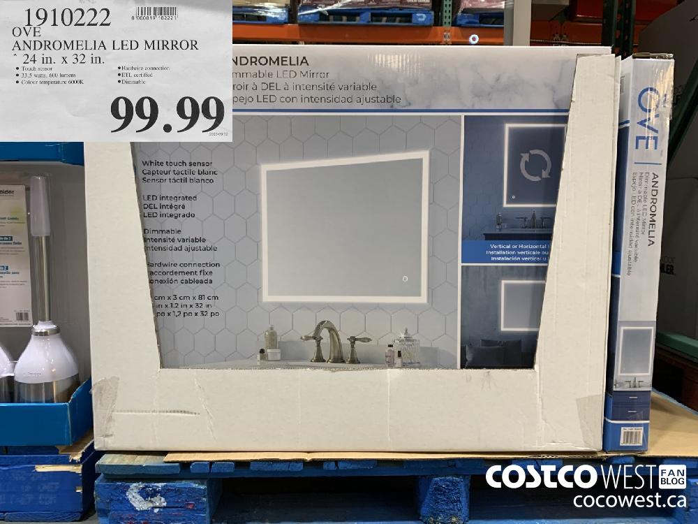 1910222 OVE ANDROMELIA LED MIRROR 99.99