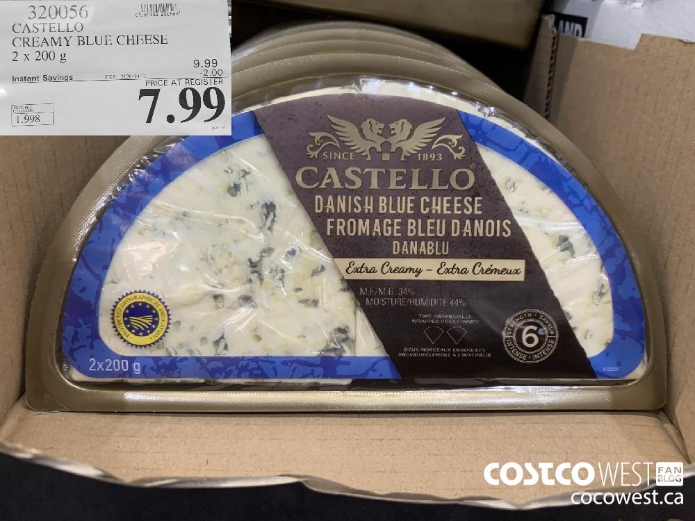 320056 CASTELLO CREAMY BLUE CHEESE 2 x 200 g EXP. 2020-10-11 7.99
