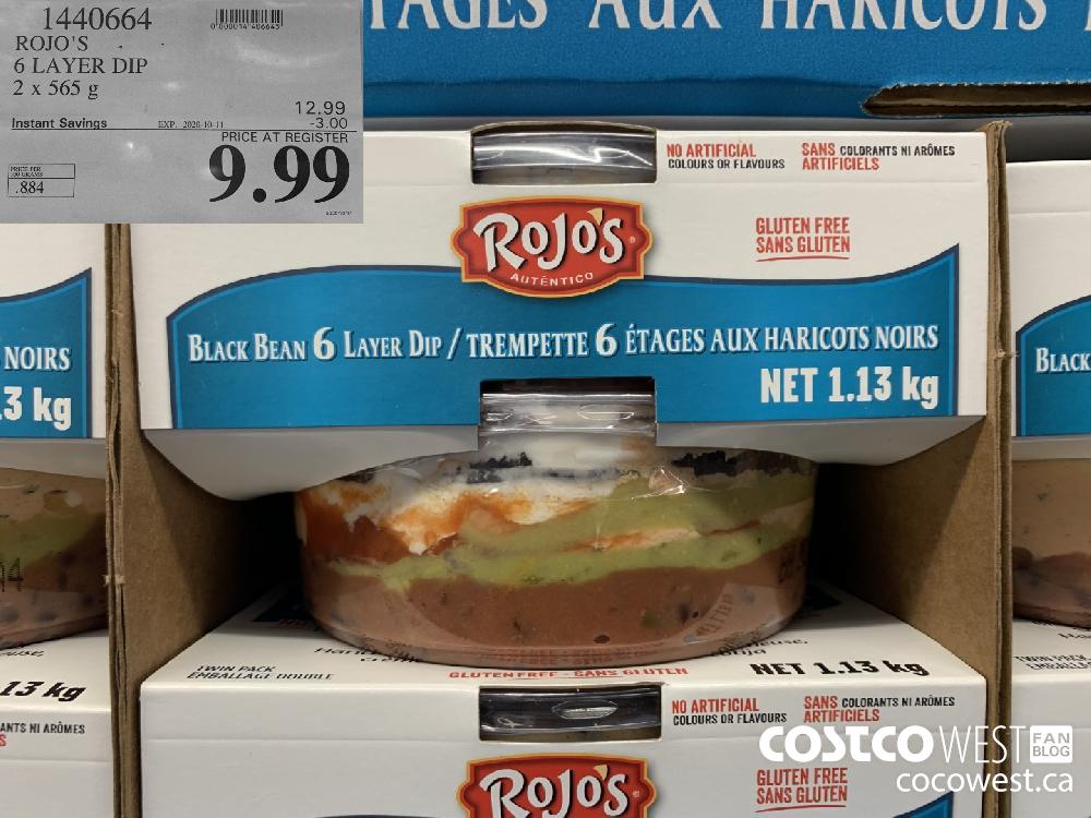 1440664 ROIO'S 6 LAYER DIP 2 x 565 g EXP. 2020-10-11 9.99
